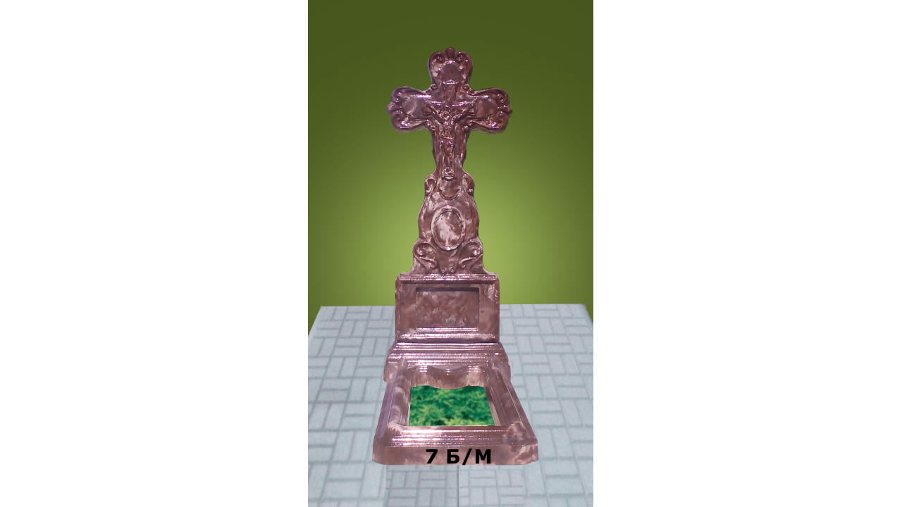 Памятник бордовый мрамор