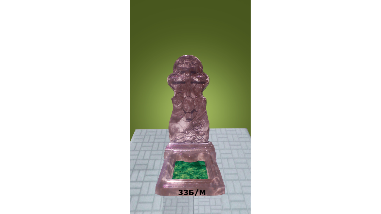 Памятник бордовый мрамор